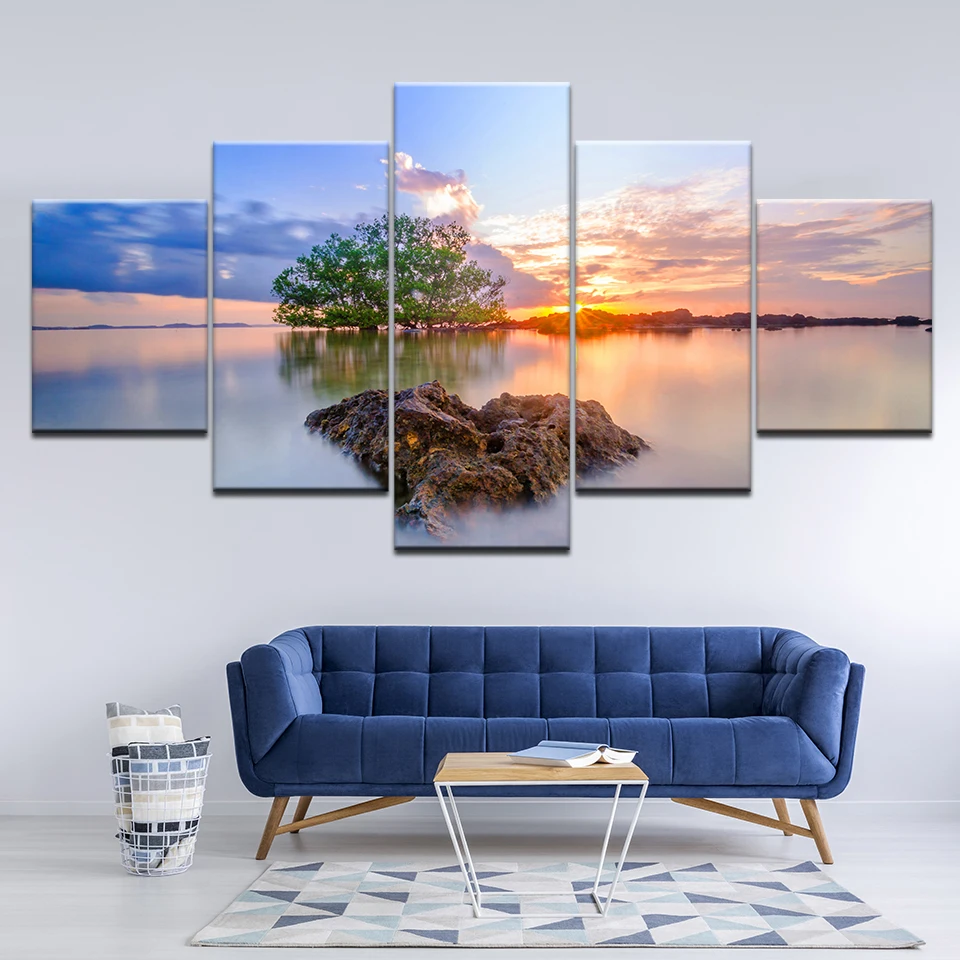 Canvas Painting seascape Nature landscape 5 Pieces Wall Art Painting Modular Wallpapers Poster Print for living room Home Decor
Canvas Painting seascape Nature landscape 5 Pieces Wall Art Painting Modular Wallpapers Poster Print for living room Home Decor