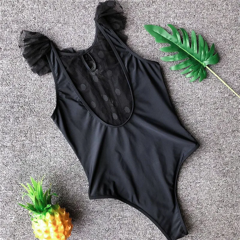 NAIDEY 2019 цельный костюм женский Глубокий v-образный вырез купальник сексуальный