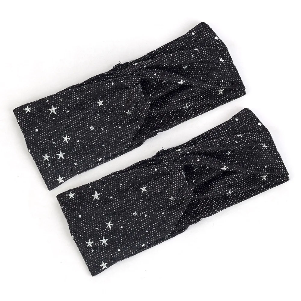 Women Cross Knot Headband Knotted Hair Accessories For Girls Female Elastic Twist Hairband Sliver Star Dot Turban Wraps Fashion
Women Cross Knot Headband Knotted Hair Accessories For Girls Female Elastic Twist Hairband Sliver Star Dot Turban Wraps Fashion