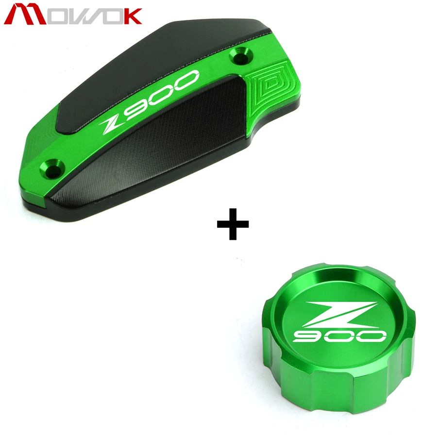 For Kawasaki Z900 z 900 2017 2018 NEW Motorcycle CNC Aluminum Rear & Front Brake Fluid Reservoir Cap Cylinder cover LOGO Z900
For Kawasaki Z900 z 900 2017 2018 NEW Motorcycle CNC Aluminum Rear & Front Brake Fluid Reservoir Cap Cylinder cover LOGO Z900