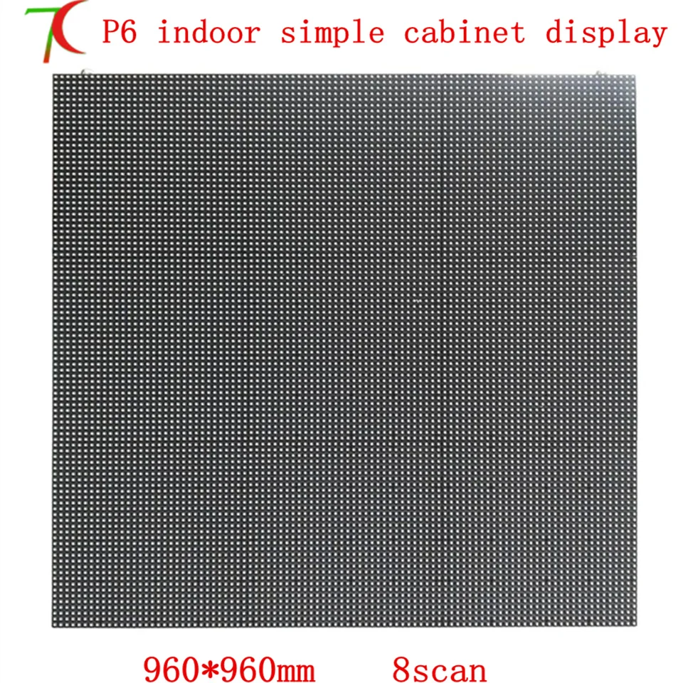 960*960mm 8scan indoor high refresh P6 HD SMD full color simple equipment cabinet display
960*960mm 8scan indoor high refresh P6 HD SMD full color simple equipment cabinet display