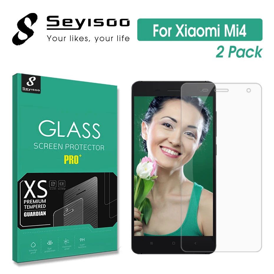 Защитное стекло Seyisoo Premium, закаленное стекло 2.5D 9H для Xiaomi Mi4 Xiaomi4 Xiomi Mi 4, прочная пленка, 2 упаковки
Защитное стекло Seyisoo Premium, закаленное стекло 2.5D 9H для Xiaomi Mi4 Xiaomi4 Xiomi Mi 4, прочная пленка, 2 упаковки