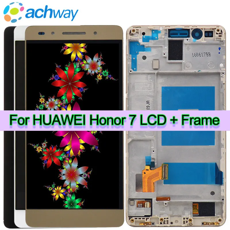 Сенсорный ЖК-экран с рамкой для HuaWei Honor 7, 5,2 дюйма, зеркальный ЖК-дисплей с дигитайзером в сборе для Honor 7 LCD
Сенсорный ЖК-экран с рамкой для HuaWei Honor 7, 5,2 дюйма, зеркальный ЖК-дисплей с дигитайзером в сборе для Honor 7 LCD