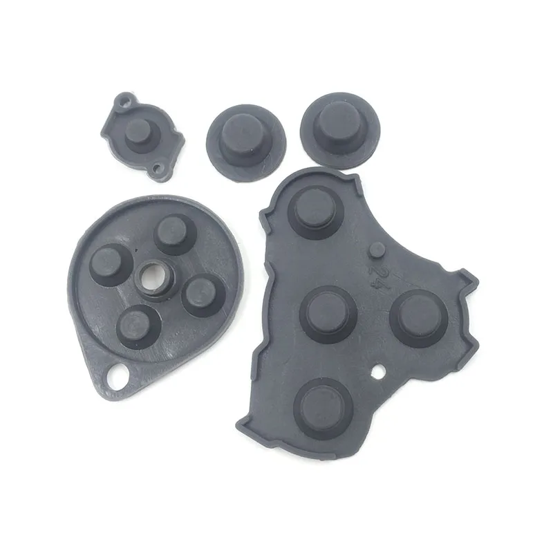2 набора замены для Nintendo GameCube NGC проводящая пленка контроллера силиконовая