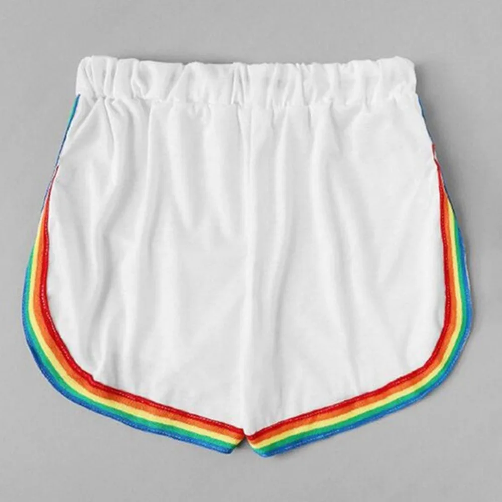 Sexy Women Summer Beach Girls Rainbow High Waist Sport Shorts Casual Female Loose Boho Shorts Pantalones Cortos De Mujer 2hj
Sexy Women Summer Beach Girls Rainbow High Waist Sport Shorts Casual Female Loose Boho Shorts Pantalones Cortos De Mujer 2hj
