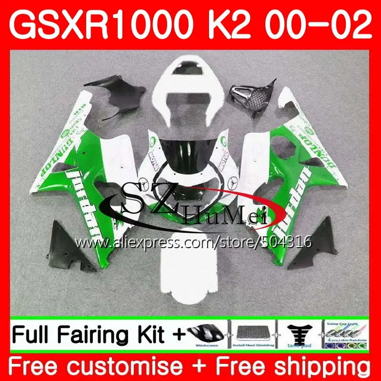 Боди для SUZUKI GSXR белый зеленый 1000 K2 GSX-R1000 00 02 GSXR-1000 GSX R1000 2000 2001 2002 35HS15 GSXR1000 00 01 02 обтекатели
Боди для SUZUKI GSXR белый зеленый 1000 K2 GSX-R1000 00 02 GSXR-1000 GSX R1000 2000 2001 2002 35HS15 GSXR1000 00 01 02 обтекатели