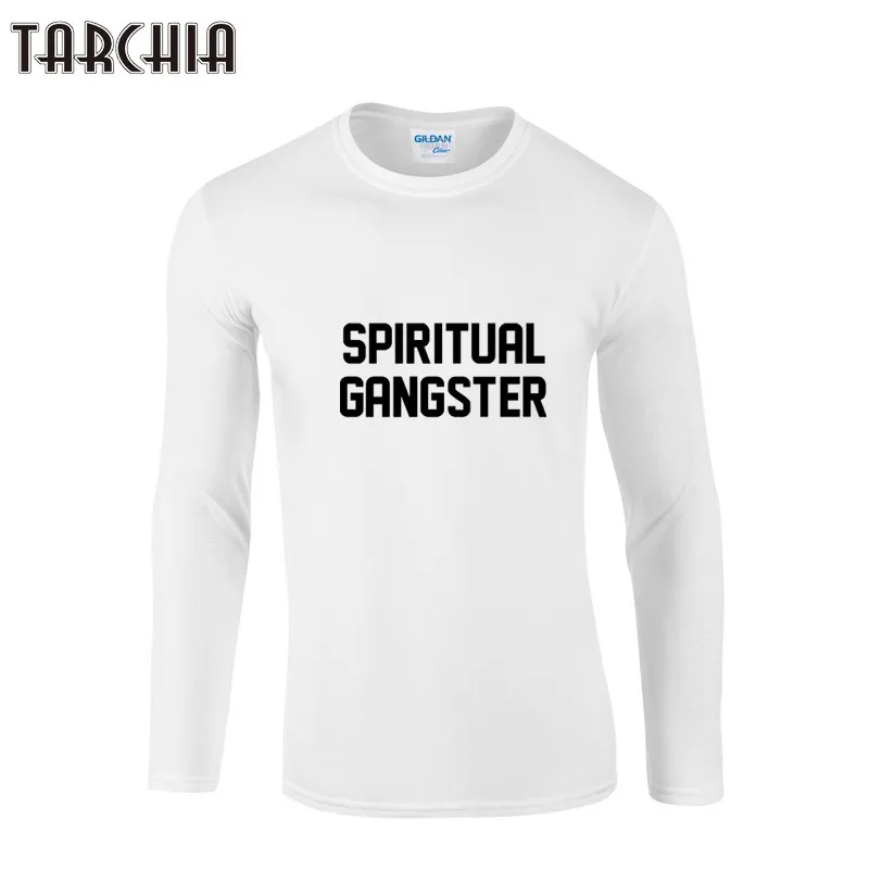 TARCHIA SPIRITUAL GANGSTER Print T Shirt Men Slim Fit Cotton Casual Mens Clothing Camiseta Homme T-Shirt Long Sleeve Tshirt
TARCHIA SPIRITUAL GANGSTER Print T Shirt Men Slim Fit Cotton Casual Mens Clothing Camiseta Homme T-Shirt Long Sleeve Tshirt
