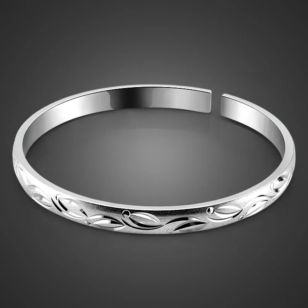 Bohemian Women's 925 Sterling Silver Bracelet Engraving Design Open Bracelet Adjustable Size real Silver Bracelet Female jewelry
Bohemian Women's 925 Sterling Silver Bracelet Engraving Design Open Bracelet Adjustable Size real Silver Bracelet Female jewelry