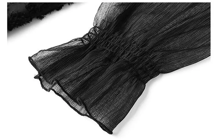 Spring Fall Fashion Women Ruffles Neck Patchwork Beading Loose Black Dress , 2019 Korean Style Womens Ladies 3/4 Sleeve Dresses
Spring Fall Fashion Women Ruffles Neck Patchwork Beading Loose Black Dress , 2019 Korean Style Womens Ladies 3/4 Sleeve Dresses