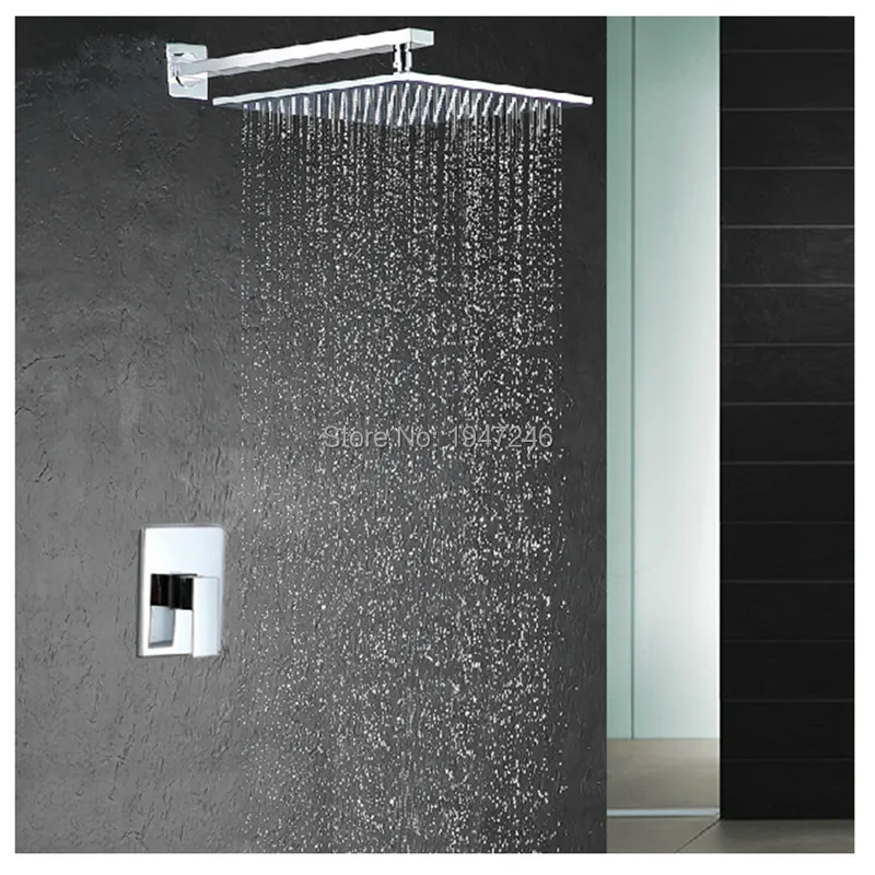 Brass Shower Set With Embedded Box Single Functions With Shower Head 8 Inch SUS304 Square Ultra Thin And Air Power
Brass Shower Set With Embedded Box Single Functions With Shower Head 8 Inch SUS304 Square Ultra Thin And Air Power