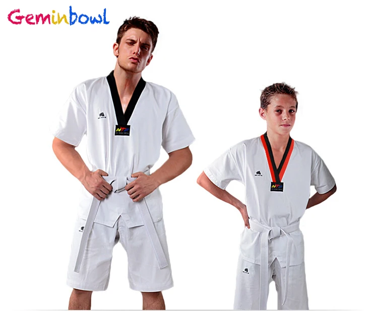 Geminbowl Taekwondo uniform children short-sleeve tae kwon do summer adult Cotton
Geminbowl Taekwondo uniform children short-sleeve tae kwon do summer adult Cotton