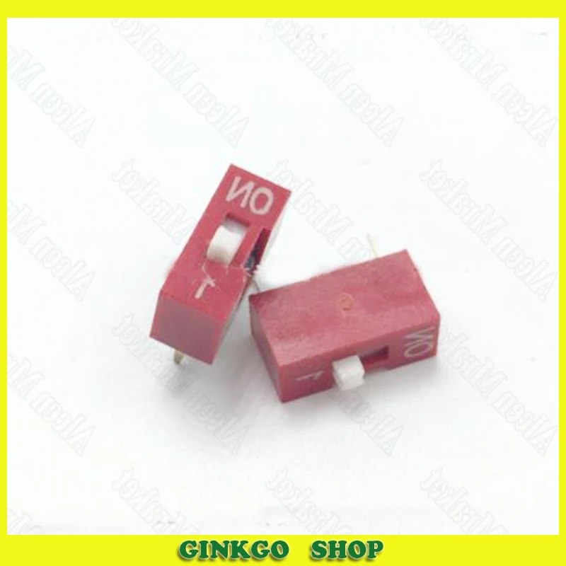 1000pcs/lot Vertical DIP Switch Straight Pin 2P 1Position Keys Spacing 2.54mm DS Red Switch
1000pcs/lot Vertical DIP Switch Straight Pin 2P 1Position Keys Spacing 2.54mm DS Red Switch