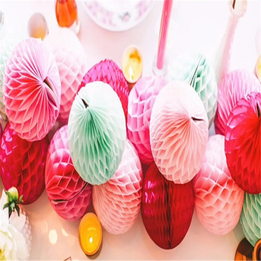 6pcs Wholesale Multi Color Size 8" (20cm) Honeycomb Ball Paper Lanterns Wedding Kids Birthday Party Decorations flower balls
6pcs Wholesale Multi Color Size 8" (20cm) Honeycomb Ball Paper Lanterns Wedding Kids Birthday Party Decorations flower balls