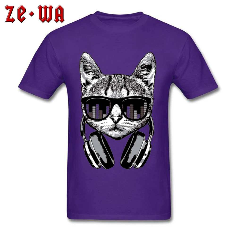 Headphones Cat Equalizer Glasses New T Shirt Bass Electronic Techno Music Cat 100% Cotton Young T-shirts Fashionable Tshirts Men
Headphones Cat Equalizer Glasses New T Shirt Bass Electronic Techno Music Cat 100% Cotton Young T-shirts Fashionable Tshirts Men