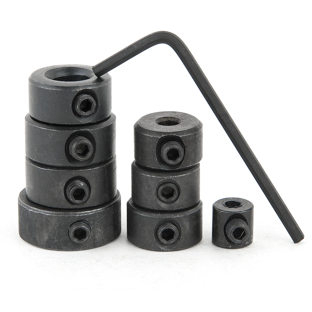 8Pcs Drill Adjustment Parts Bit Durable Woodworking Drilling Depth Stop Ring Locator Transmit Small Wrench Screw Clamp
8Pcs Drill Adjustment Parts Bit Durable Woodworking Drilling Depth Stop Ring Locator Transmit Small Wrench Screw Clamp