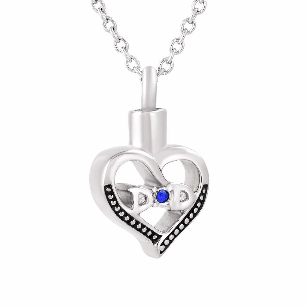 CMJ9850 Dad Memorial Jewlery Hollow Out Heart Cremation Ashes Keepsake Urns Memorial Urn Necklace Mini Funeral Casket
CMJ9850 Dad Memorial Jewlery Hollow Out Heart Cremation Ashes Keepsake Urns Memorial Urn Necklace Mini Funeral Casket