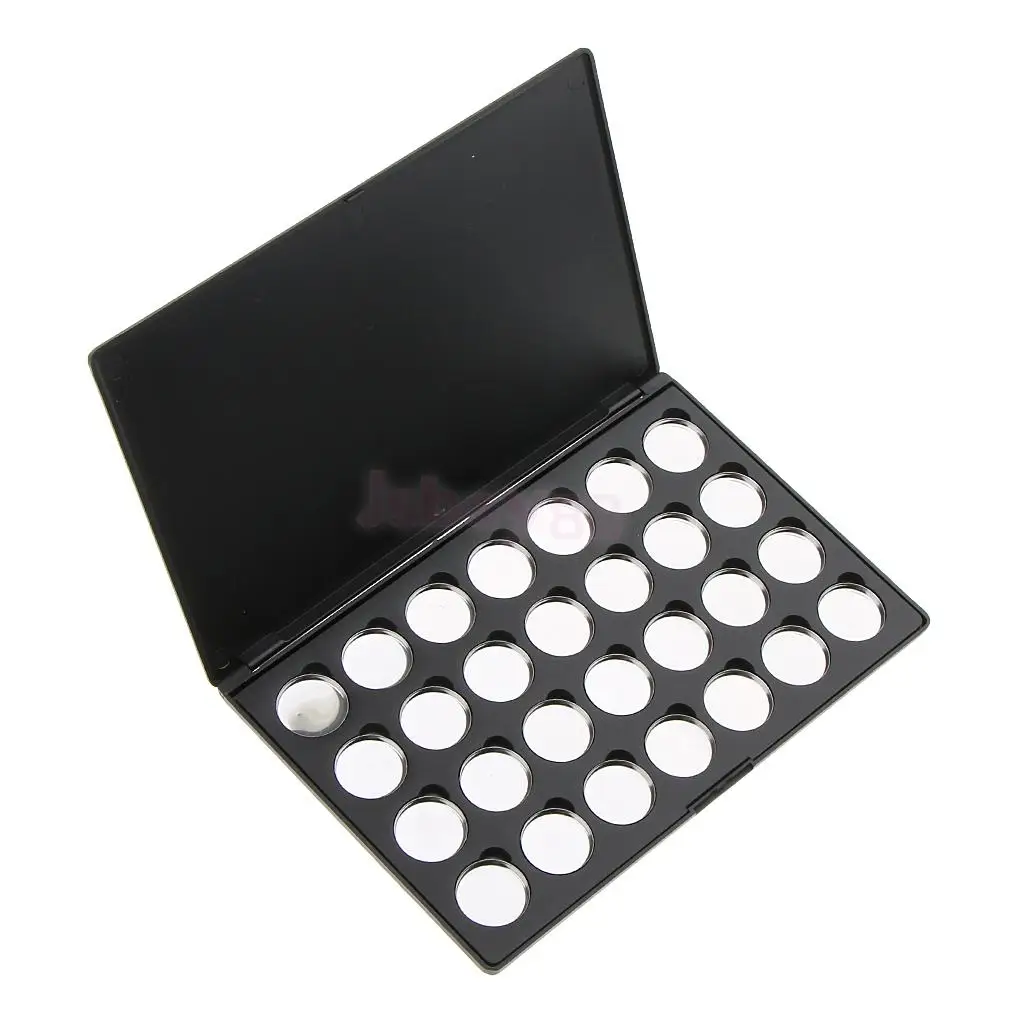 Cosmetic Travel Magnetic Empty Palette Box Eyeshadow Powder Blusher Makeup Case Organizer with 28 Round Pans Tins Set
Cosmetic Travel Magnetic Empty Palette Box Eyeshadow Powder Blusher Makeup Case Organizer with 28 Round Pans Tins Set