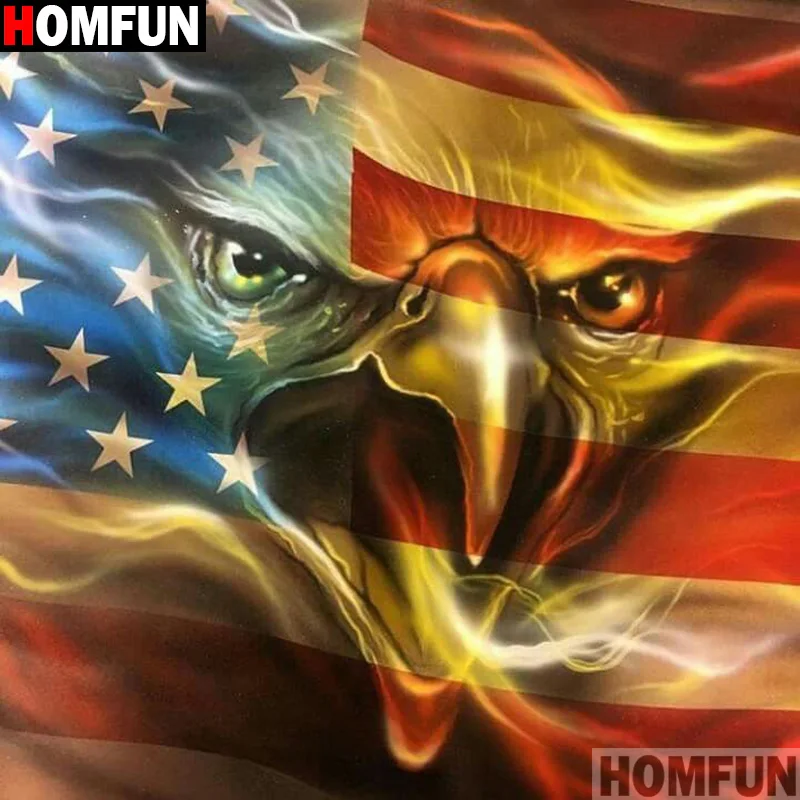 HOMFUN Full Square/Round Drill 5D DIY Diamond Painting "Animal eagle" 3D Embroidery Cross Stitch 5D Home Decor A13401
HOMFUN Full Square/Round Drill 5D DIY Diamond Painting "Animal eagle" 3D Embroidery Cross Stitch 5D Home Decor A13401