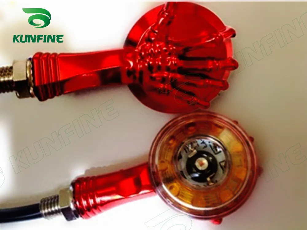 New 4pcs Universal Motorcycle LED Turn Signal Indicators Direction Indicator Ghost Claw Round Blinker Amber Light Free Shipping
New 4pcs Universal Motorcycle LED Turn Signal Indicators Direction Indicator Ghost Claw Round Blinker Amber Light Free Shipping