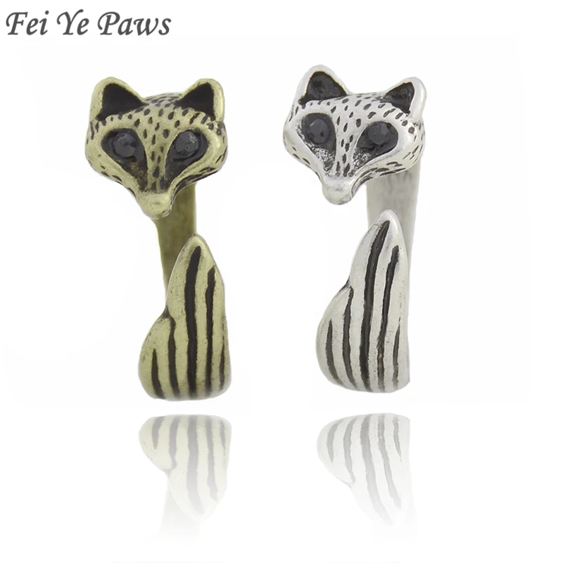 Antique Silver Plated Boho Fox Animal Rings For Women Anel Adjustable Child Love Couple Wedding Men Rrings High Quality Inele
Antique Silver Plated Boho Fox Animal Rings For Women Anel Adjustable Child Love Couple Wedding Men Rrings High Quality Inele