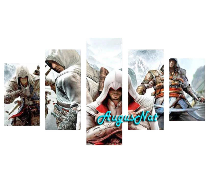 Assassins creed Алмазная картина полная дрель наклейка 5d сделай сам настенная