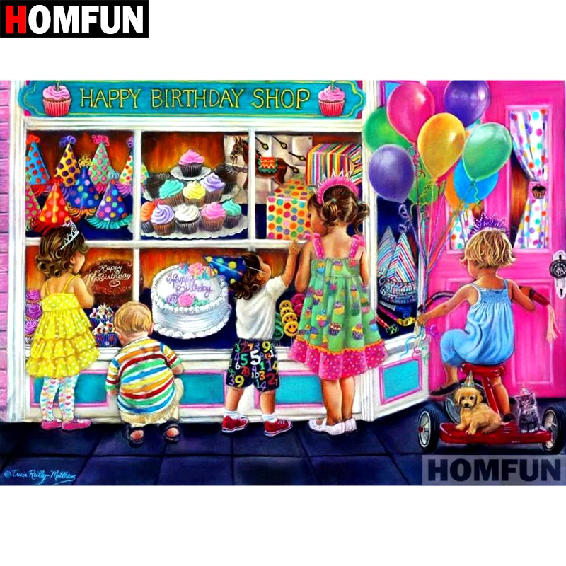 Алмазная 5D картина HOMFUN «сделай сам», вышивка крестиком, «Сладкий магазин», домашний декор, полное Алмазная вышивка с инкрустацией стразы, A07215
Алмазная 5D картина HOMFUN «сделай сам», вышивка крестиком, «Сладкий магазин», домашний декор, полное Алмазная вышивка с инкрустацией стразы, A07215