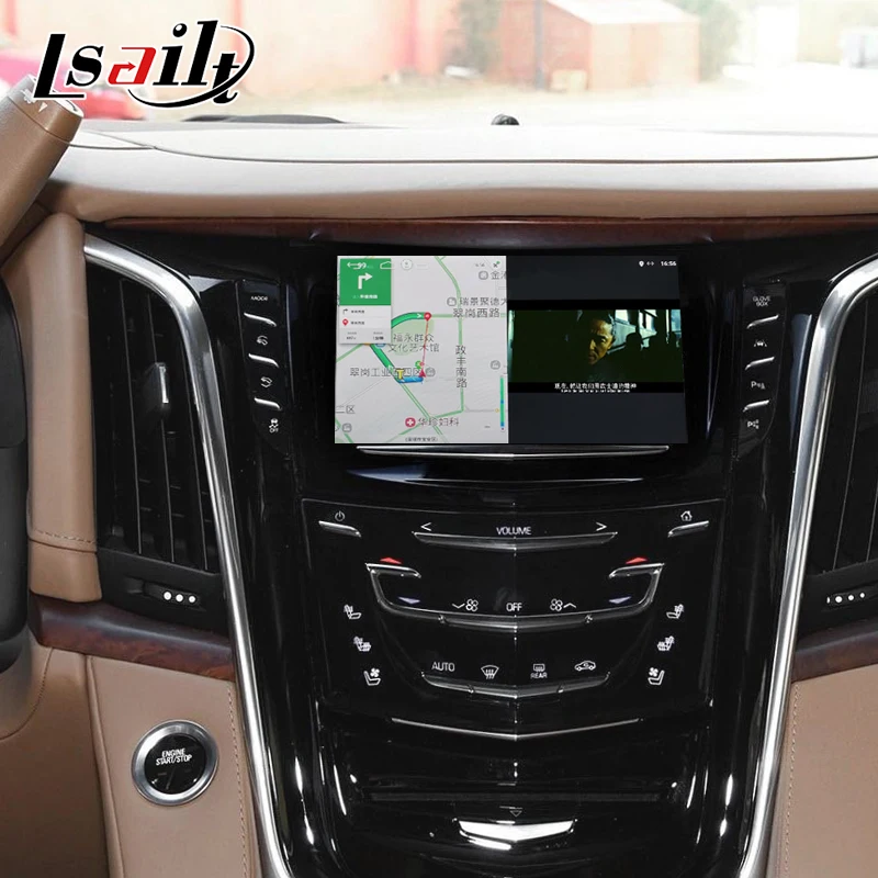 Lsailt CarPlay GPS навигационная коробка для Cadillac ATS CTS XTS XT5 2014-2018 видеоинтерфейс с