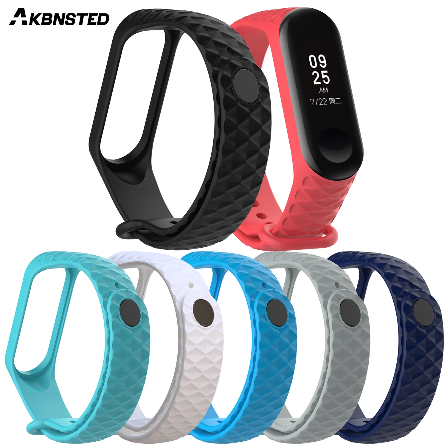 AKBNSTED мягкий силиконовый ремешок для наручных часов Mi Band 3, умный Браслет, ремешок для наручных часов для Xiaomi Mi Band 3, аксессуары 
AKBNSTED мягкий силиконовый ремешок для наручных часов Mi Band 3, умный Браслет, ремешок для наручных часов для Xiaomi Mi Band 3, аксессуары