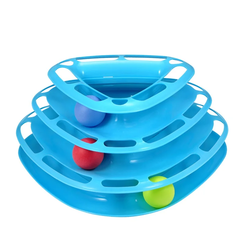 New Cat Toy Interactive Intelligence Triple Play Disc Pet Funny Cat Pet Toy Balls
New Cat Toy Interactive Intelligence Triple Play Disc Pet Funny Cat Pet Toy Balls