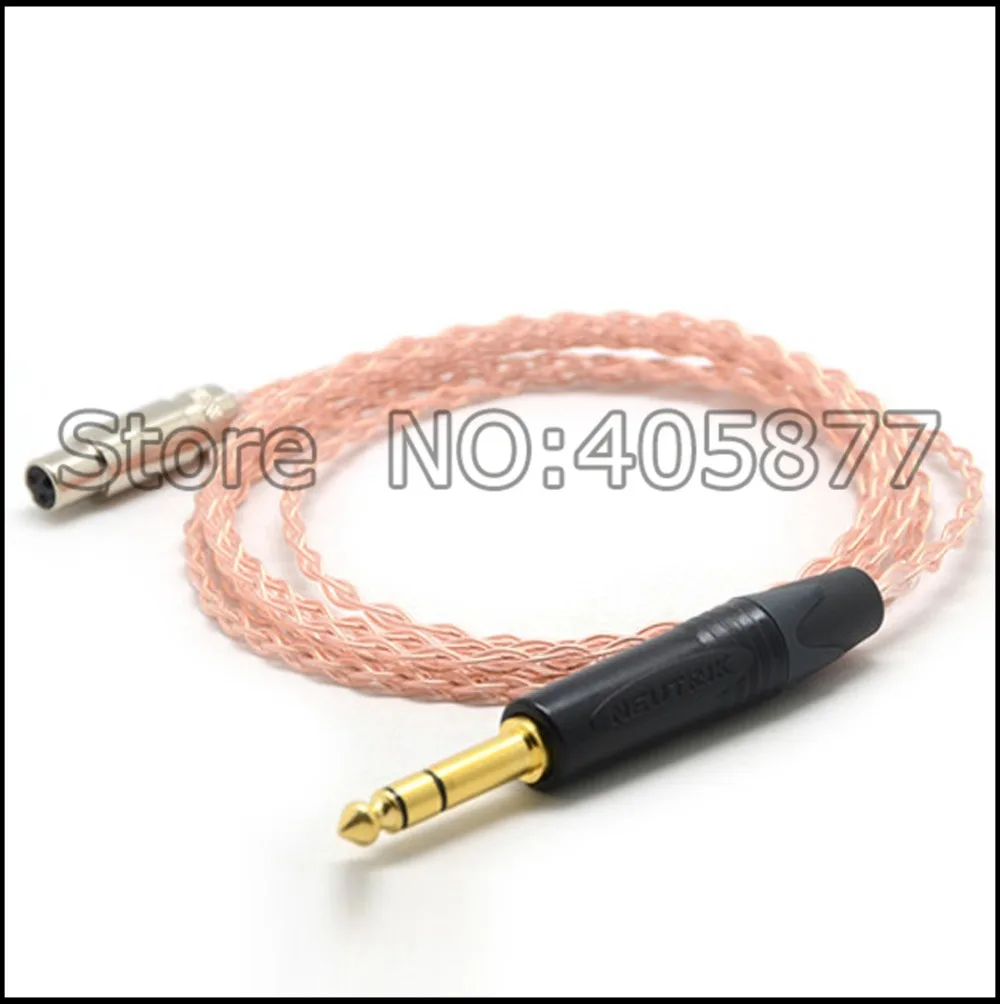 6.35mm Audio upgrade Cable For KG Q701 K702 K271s 240s K271 K272 K240 K141 K171 K181 K267 K712 Headphone Earphone
6.35mm Audio upgrade Cable For KG Q701 K702 K271s 240s K271 K272 K240 K141 K171 K181 K267 K712 Headphone Earphone
