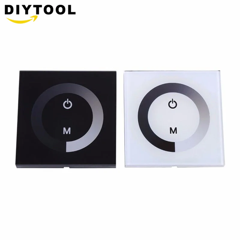 Led dimmer 12V-24V 3 Keys single color touch panel dimmer controller white/black Home Wall Light Switch For LED Strip Tape
Led dimmer 12V-24V 3 Keys single color touch panel dimmer controller white/black Home Wall Light Switch For LED Strip Tape