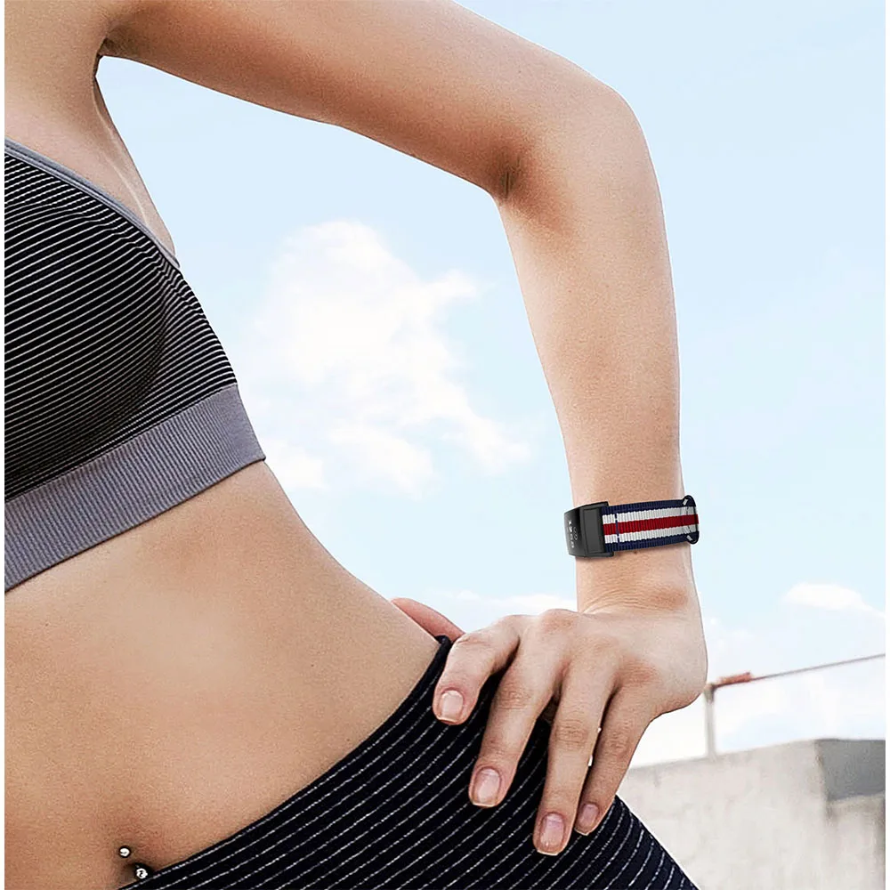 High Quality Wristband Bracelet Wrist Strap for charge 3 smartwatch Breathable Nylon Replacement Strap Band For Fitbit Charge 3
High Quality Wristband Bracelet Wrist Strap for charge 3 smartwatch Breathable Nylon Replacement Strap Band For Fitbit Charge 3