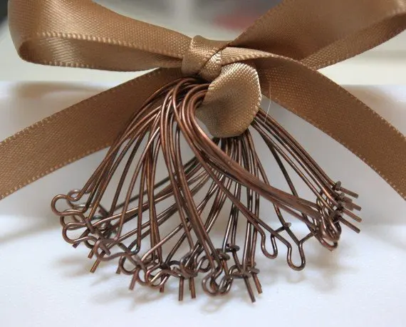 Free Shipping!! 200pcs Antique Copper colour Earing finding 35mm in WHOLESALE PRICE |
