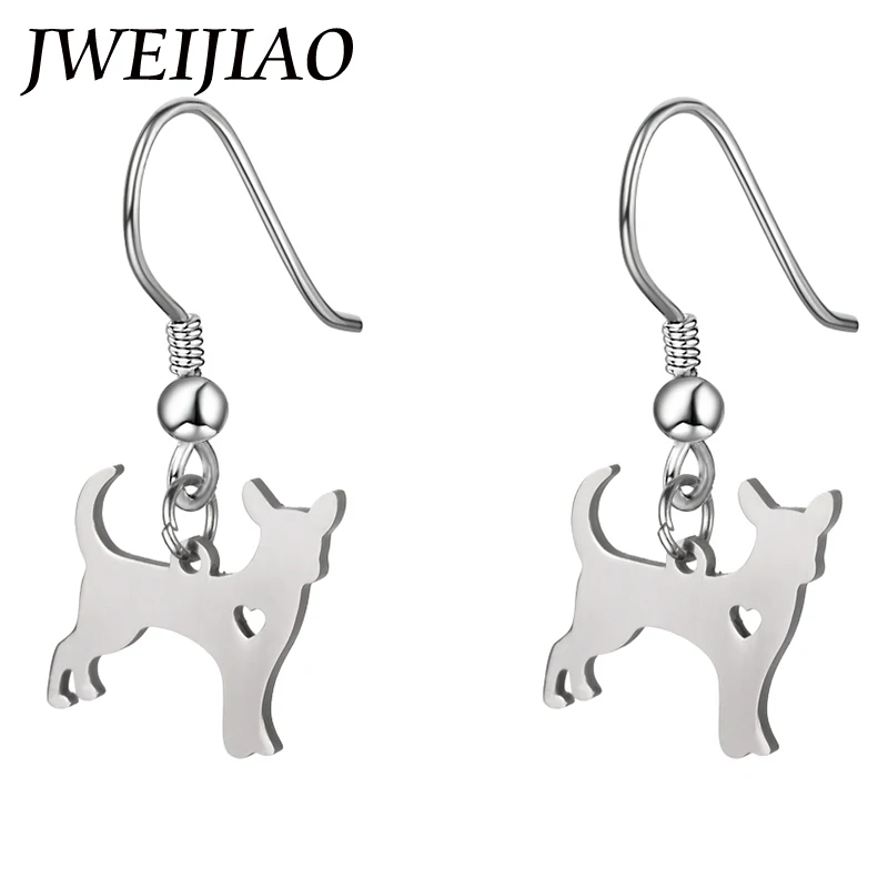 JWEIJIAO Fashion Color Animal Dog Dangle Earrings For Women Stainless Steel Drop Earring Party Wedding Jewelry Gift SKU12
JWEIJIAO Fashion Color Animal Dog Dangle Earrings For Women Stainless Steel Drop Earring Party Wedding Jewelry Gift SKU12