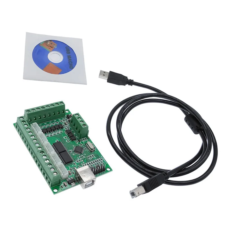 Плата драйвера CNC USB MACH3 100 кГц плата прерывания 5 осей интерфейс контроллер