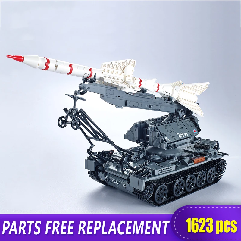 Xingbao 06003 1623Pcs Military Series The SA-2 Guideline Set Building Blocks Bricks Children Educational Boy Toy brinquedos Gift
Xingbao 06003 1623Pcs Military Series The SA-2 Guideline Set Building Blocks Bricks Children Educational Boy Toy brinquedos Gift