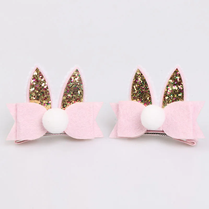 2 pcs/lot, Glitter Bunny Ears Hair Clips, Easter Bunny Bow Clips, Felt Cat Ears Barrettes Baby Girls Hair Accessories
2 pcs/lot, Glitter Bunny Ears Hair Clips, Easter Bunny Bow Clips, Felt Cat Ears Barrettes Baby Girls Hair Accessories