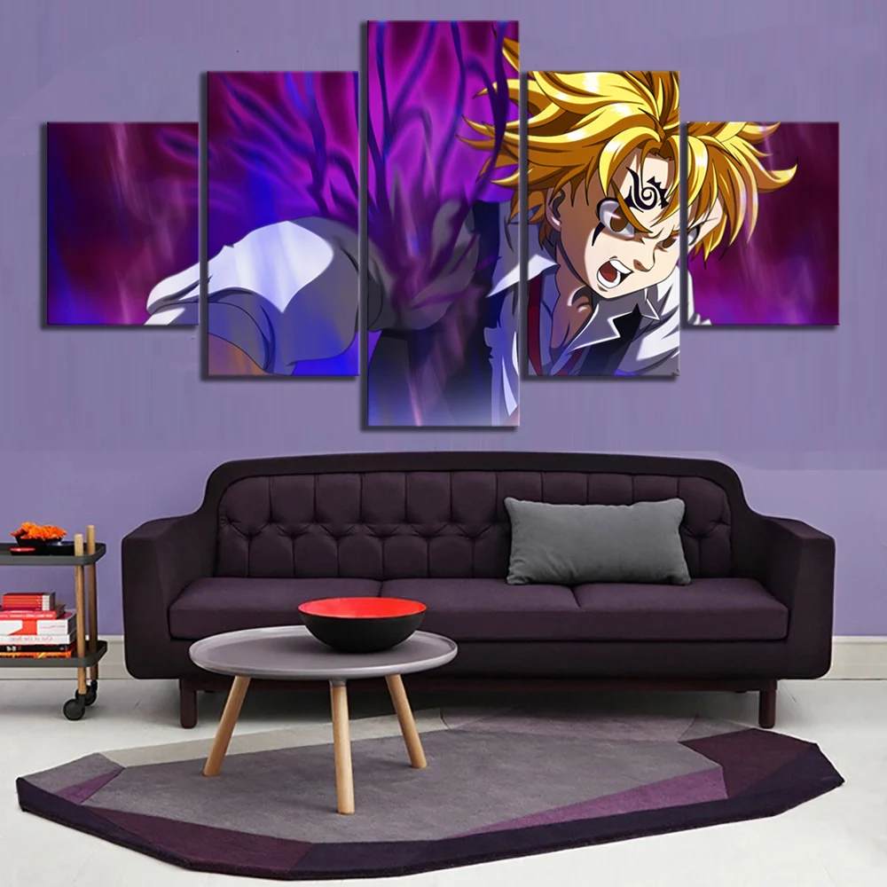 5 Piece The Seven Deadly Sins Anime Canvas Printed Wall Pictures Home Decor For Living Room Poster Canvas Wholesale
5 Piece The Seven Deadly Sins Anime Canvas Printed Wall Pictures Home Decor For Living Room Poster Canvas Wholesale