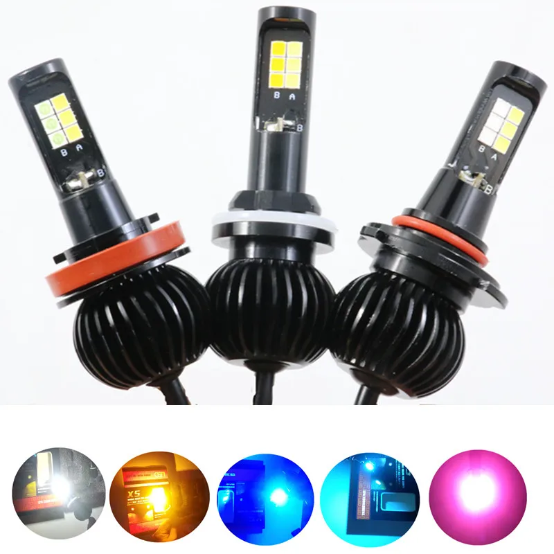 2pcs Car H7 LED H1 H3 H8 H11 HB3 9005 HB4 9006 H27 880 801 LED Bulbs Fog Light Bulbs Dual Color 3000k 6000k Auto Lamp 12V
2pcs Car H7 LED H1 H3 H8 H11 HB3 9005 HB4 9006 H27 880 801 LED Bulbs Fog Light Bulbs Dual Color 3000k 6000k Auto Lamp 12V