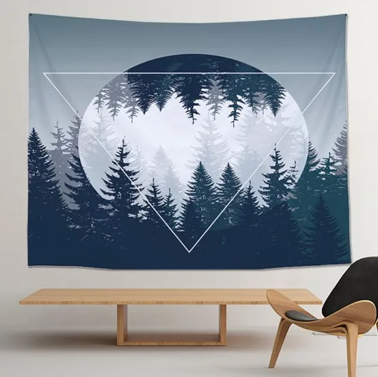 CAMMITEVER HD Forest Tapestry As if in the Forest Home Decor Fog Trees 3D Decorative Wall Tapestry Moonlight Decorative
CAMMITEVER HD Forest Tapestry As if in the Forest Home Decor Fog Trees 3D Decorative Wall Tapestry Moonlight Decorative
