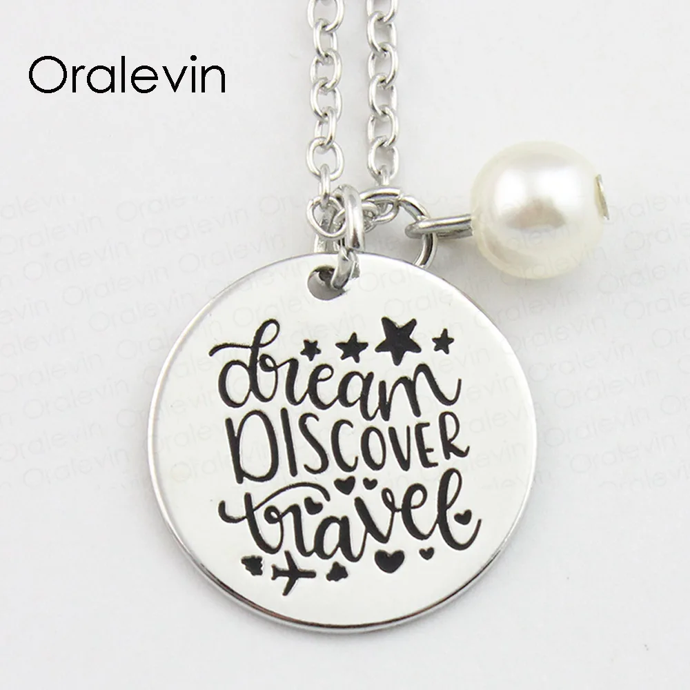 Вдохновляющие аксессуары DREAM DISCOVER для путешествий с ручной гравировкой, подвески, ожерелье, подарочные украшения, 10 шт./лот, # LN806
Вдохновляющие аксессуары DREAM DISCOVER для путешествий с ручной гравировкой, подвески, ожерелье, подарочные украшения, 10 шт./лот, # LN806