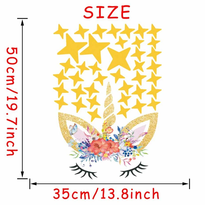 2pcs Yellow Unicorn DIY Star Creative New Wall Stickers Bathroom Decor House Living Room Decoration Wall Decals
2pcs Yellow Unicorn DIY Star Creative New Wall Stickers Bathroom Decor House Living Room Decoration Wall Decals