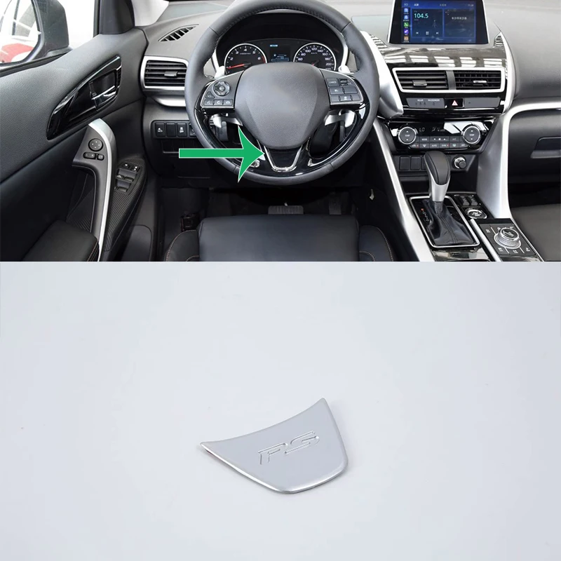 Аксессуары для салона автомобиля накладка на руль ABS декоративная Mitsubishi Eclipse Cross