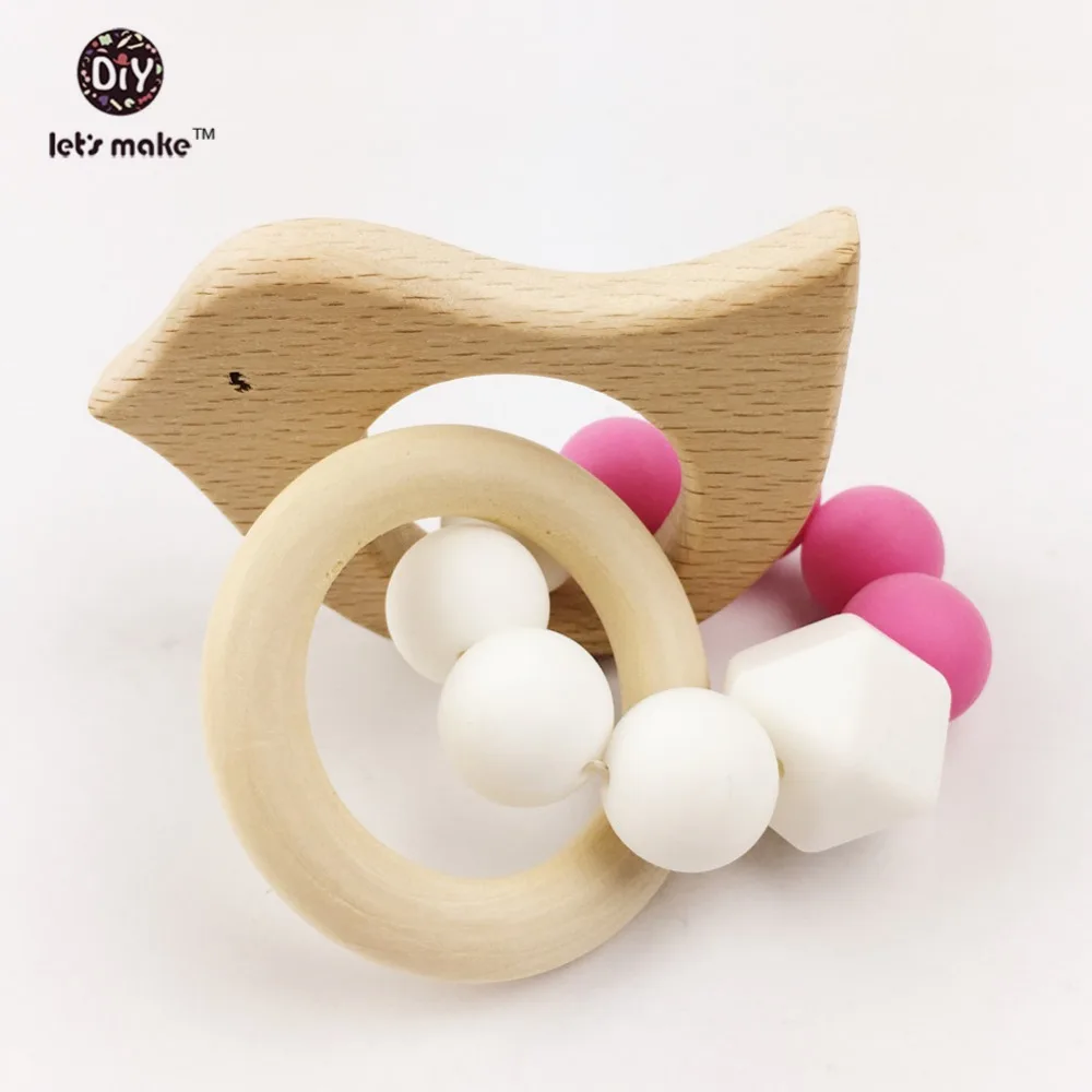 Teethers Wooden Toys Animal Shaped Jewelry Teething For Baby Organic Wood Silicone Beads Baby Rattle Stroller Accessories Toys
Teethers Wooden Toys Animal Shaped Jewelry Teething For Baby Organic Wood Silicone Beads Baby Rattle Stroller Accessories Toys