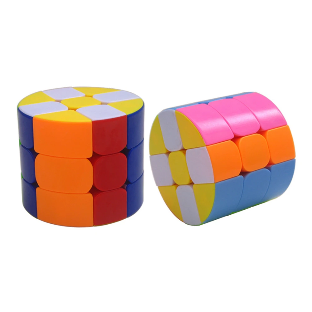 Babelemi Stickerless Cylinder 3x3x3 Speed Magic Cube Puzzle Game Cubes Eucational Toys for Kids Children
Babelemi Stickerless Cylinder 3x3x3 Speed Magic Cube Puzzle Game Cubes Eucational Toys for Kids Children