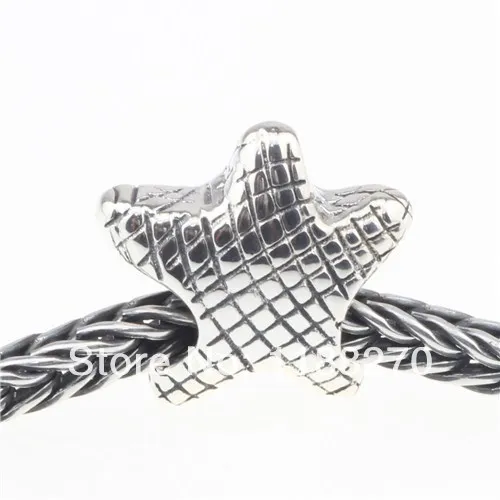 925 Sterling Silver Charm Beach Vacation Starfish Beads European Charm Fit Snake Chains& Necklaces Bracelet DIY
925 Sterling Silver Charm Beach Vacation Starfish Beads European Charm Fit Snake Chains& Necklaces Bracelet DIY