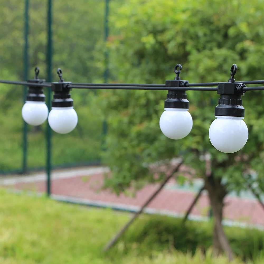 13m Milky Led Festoon String Light Ball Globe Street Fairy Light Bulb Christmas Garland Outdoor For Patio Tree Party Decoration
13m Milky Led Festoon String Light Ball Globe Street Fairy Light Bulb Christmas Garland Outdoor For Patio Tree Party Decoration