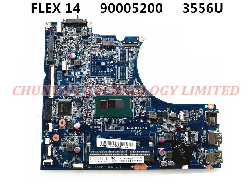 Материнская плата для ноутбука LENOVO IdeaPad Flex 14 DA0ST6MB6F0 REV:F 3556U системные платы ноутбук