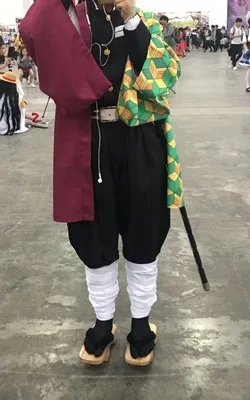 Anime Demon Slayer Kimetsu no Yaiba Giyuu Tomioka Cosplay Costume Kimono Uniform Halloween Costumes for Men
Anime Demon Slayer Kimetsu no Yaiba Giyuu Tomioka Cosplay Costume Kimono Uniform Halloween Costumes for Men
