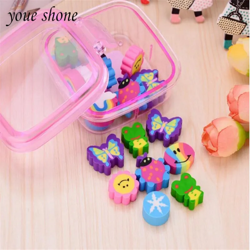 20Piece/Boxes New Square Box kwaii Eraser sets Cute Stationery Rubber Exquisite Erasers For Children's Gifts
20Piece/Boxes New Square Box kwaii Eraser sets Cute Stationery Rubber Exquisite Erasers For Children's Gifts